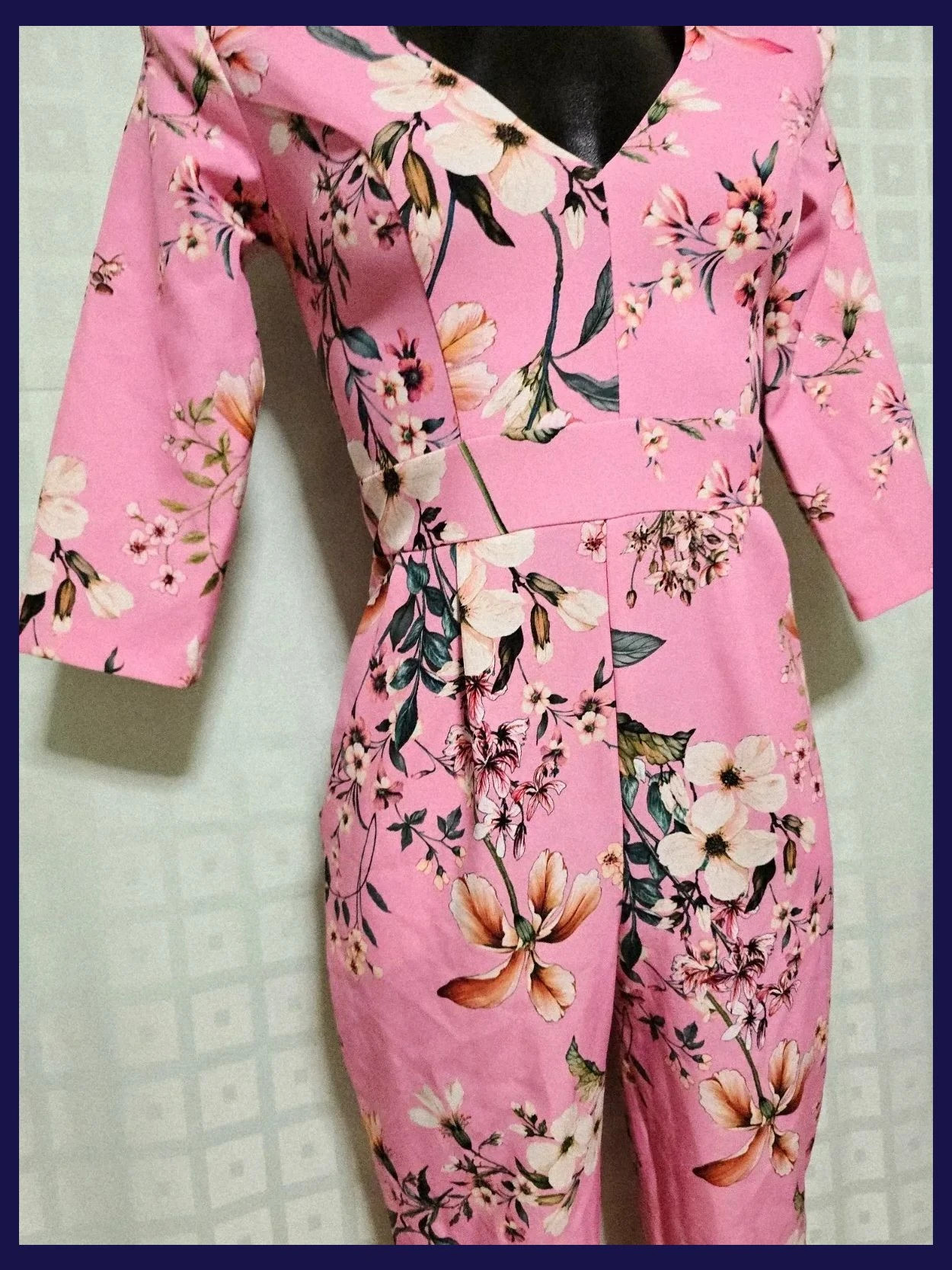 Floral Print Jumpsuit – Cayro – taille S / 36 / 8 3