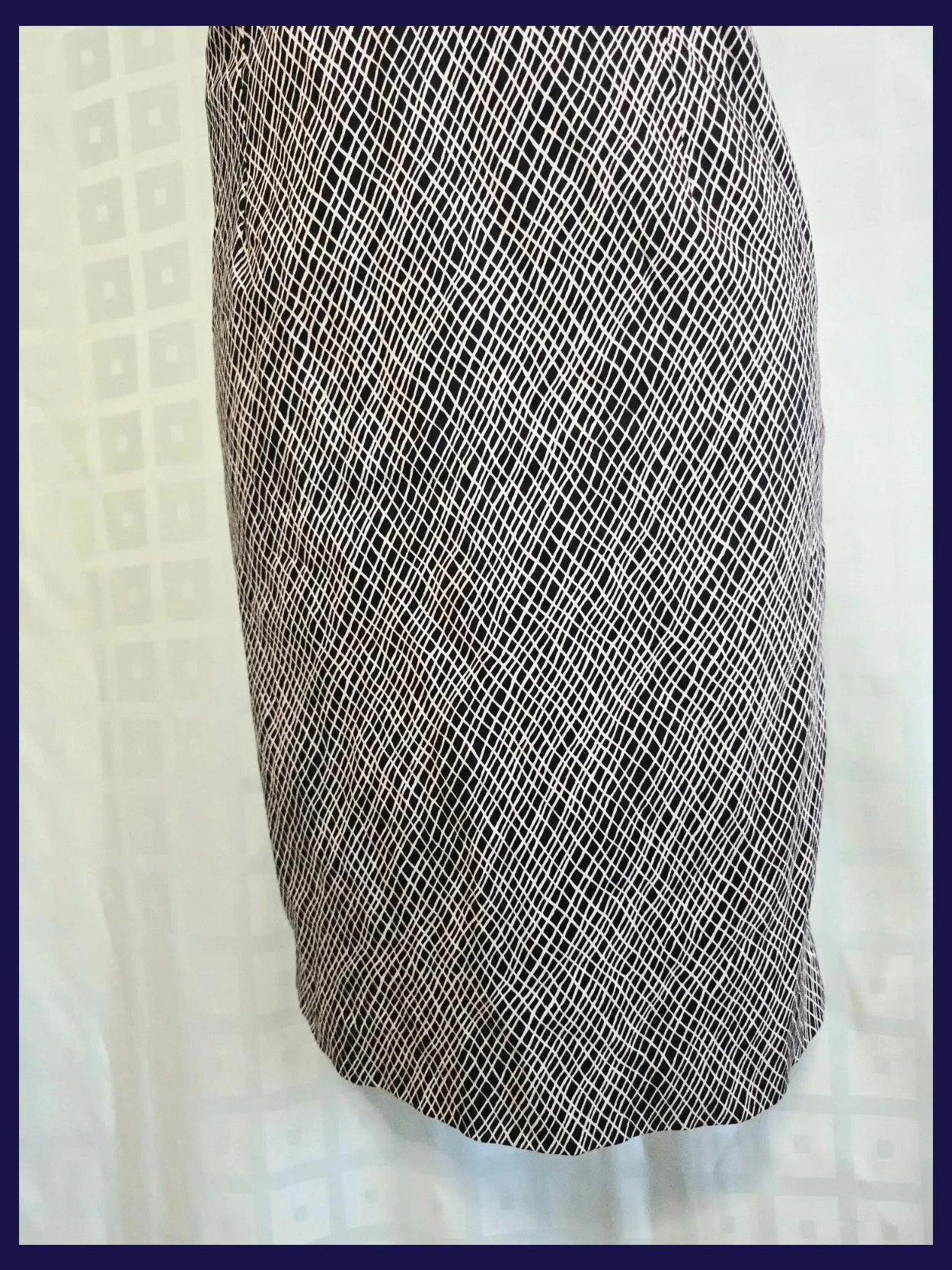 Elegant Geometric Pattern Sheath Dress – Coast – taille XXL / 44 / 16 3