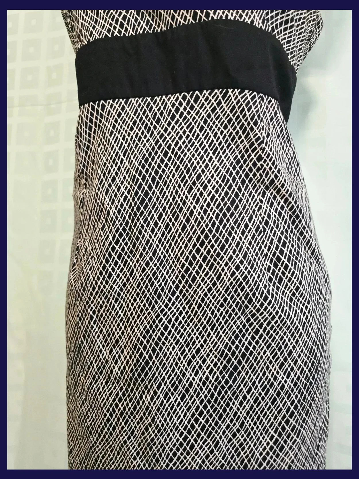 Elegant Geometric Pattern Sheath Dress – Coast – taille XXL / 44 / 16 4