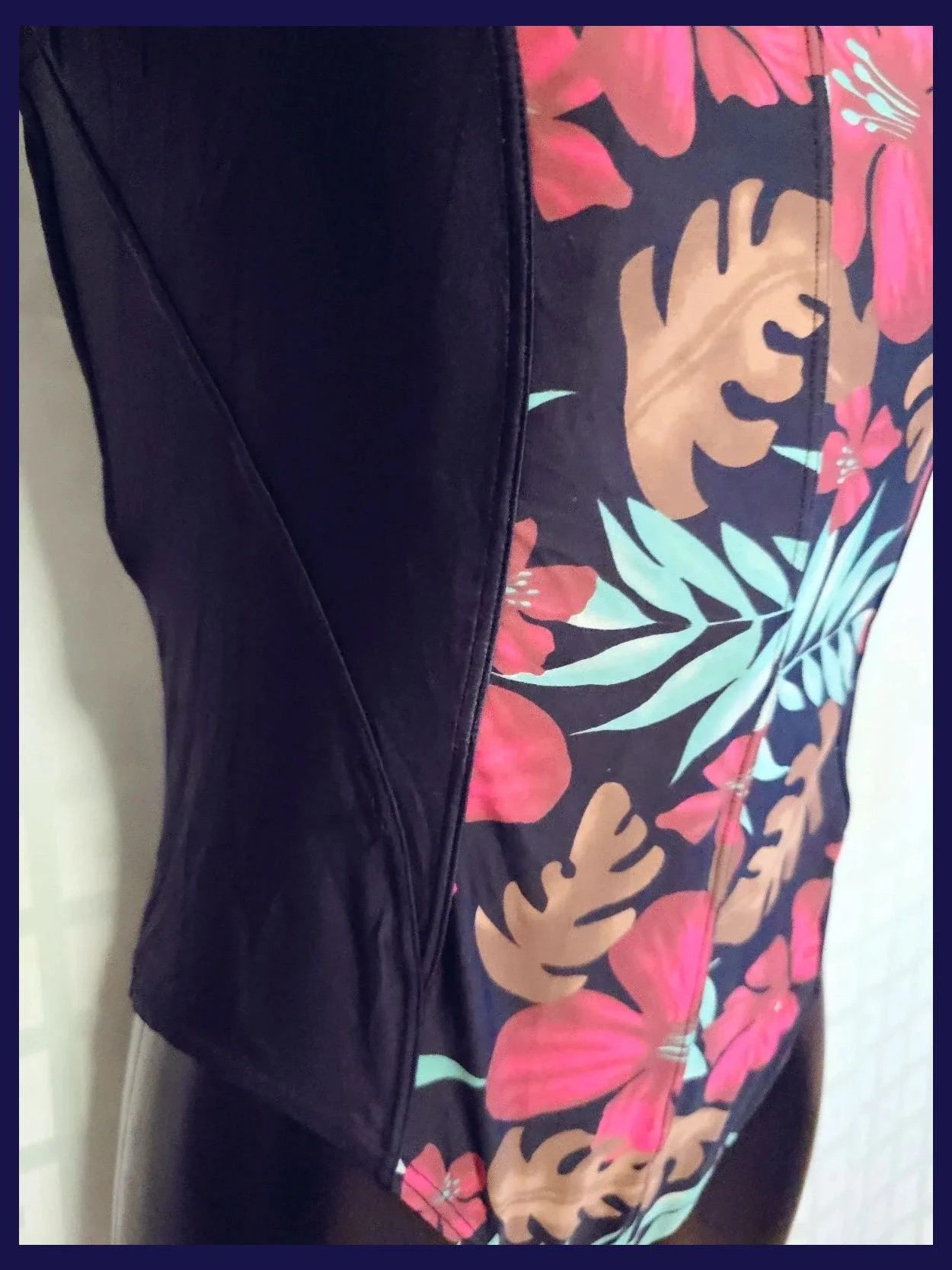 Plus Size Printed One Piece – Vintage Dressing – taille 5XL / 50 / 22 4