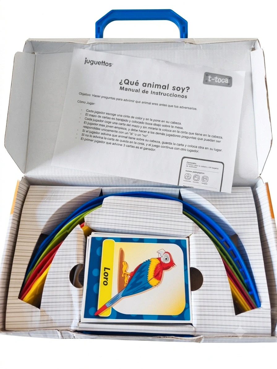 Juggetto Juego De Mesa Qué Animal Soy Multicolor Única 3