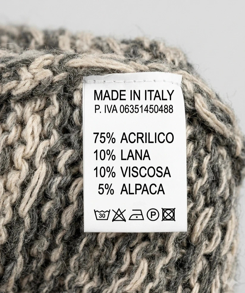 Poncho en maille bohème ethnique gris – Taille unique – Made in Italy – taille Taille unique 4
