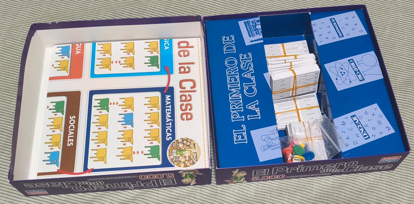Juego de mesa El Primero de la Clase 5.000 Preguntas Falomir – Falomir Juegos 3