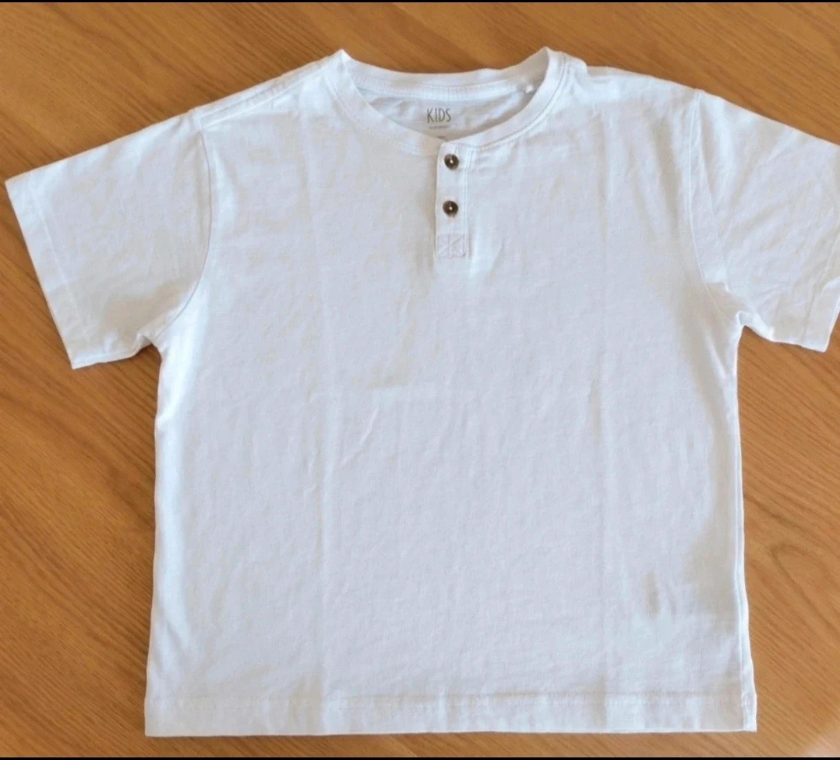 Camiseta Henley blanca KIDS El Corte Inglés 164 cm | básica – Kids – taille 14 ans / 164 cm 3
