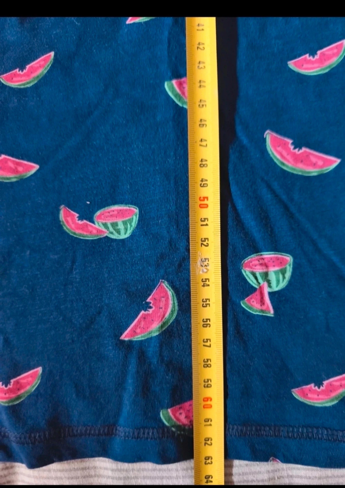 Camiseta Easy Wear L Azul Marino Estampado Sandías / Watermelon Summer Tee – Easy Wear – taille L / 40 / 12 4