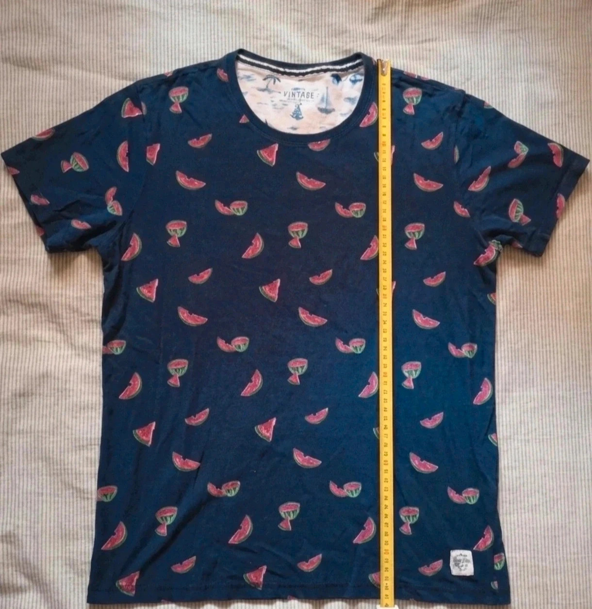 Camiseta Easy Wear L Azul Marino Estampado Sandías / Watermelon Summer Tee – Easy Wear – taille L / 40 / 12 3