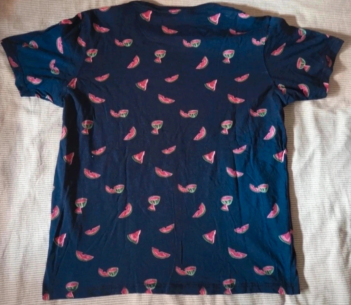 Camiseta Easy Wear L Azul Marino Estampado Sandías / Watermelon Summer Tee – Easy Wear – taille L / 40 / 12 2
