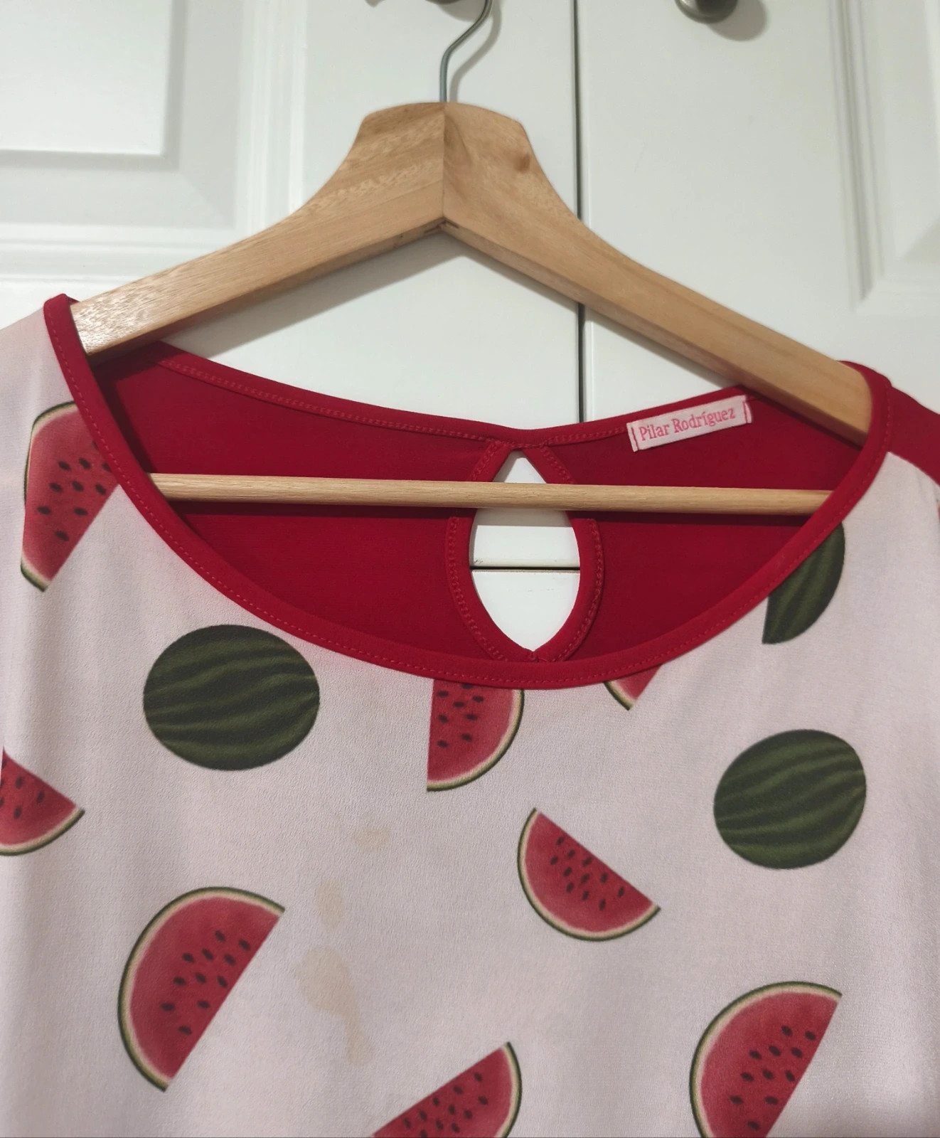 Camiseta Sandía Summer Vibes "Pilar Rodriguez" Talla 46 Coquette Summer Trend – pilar rodriguez – taille XXXL / 46 / 18 4