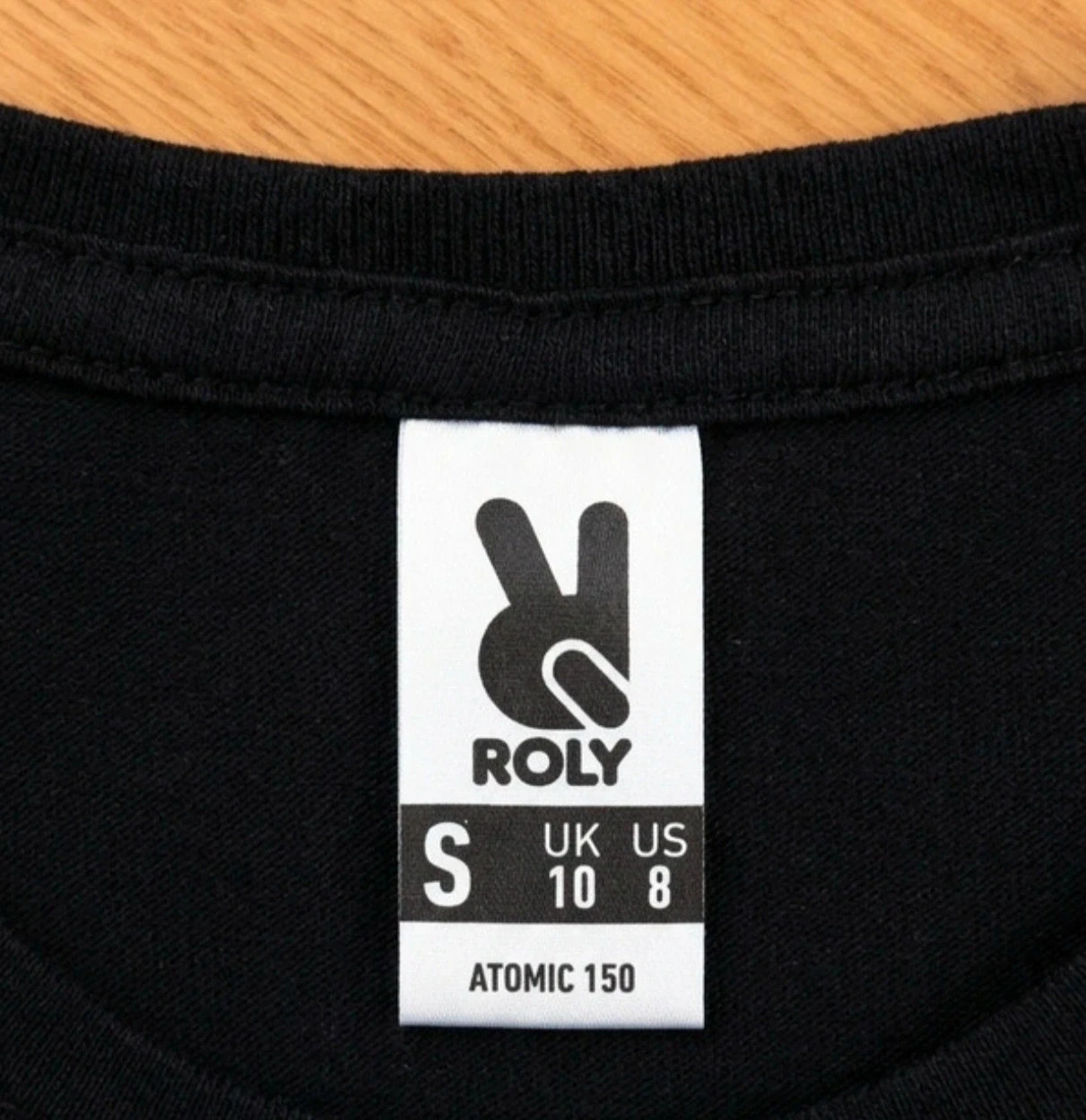 Camiseta Roly S negra estampado USA ciervo | Americana Streetwear – Roly – taille S 3
