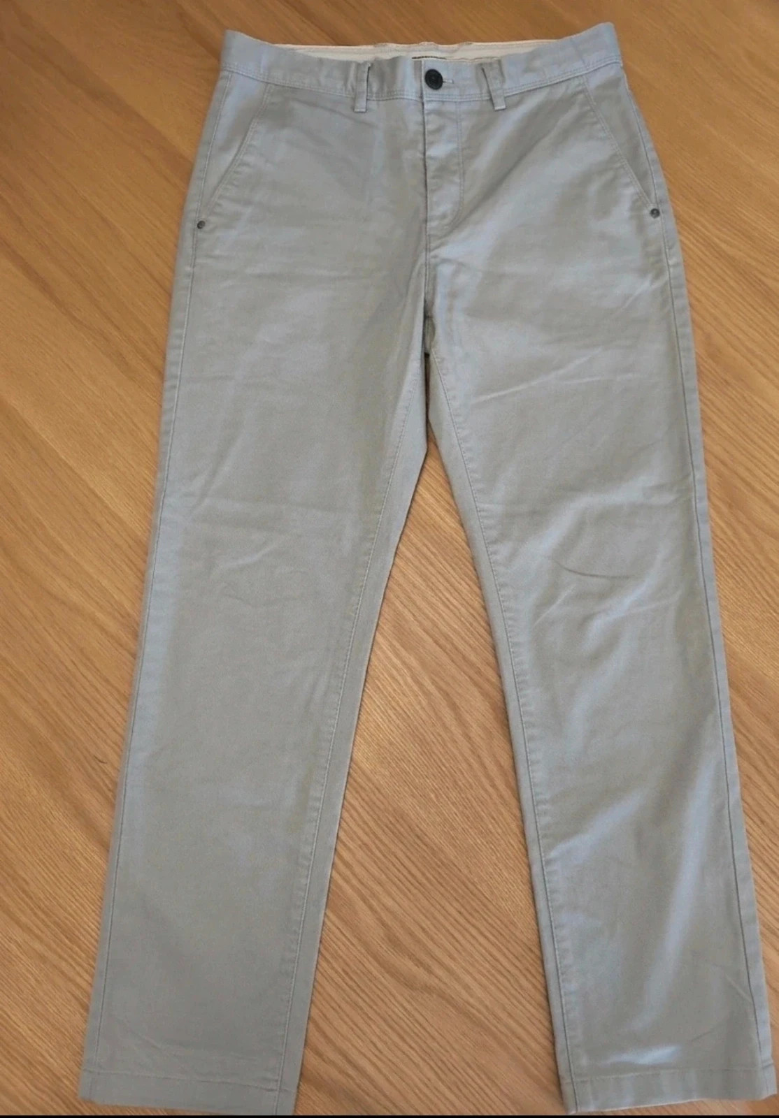 Pantalón Chino Álvaro Moreno Talla 38 Beige Claro / Off-White Chino Pants