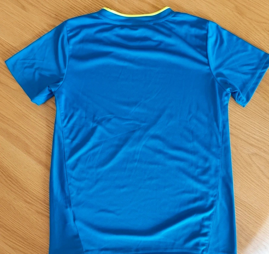 Camiseta Deportiva Tenth Azul y Neón - Talla 10 – Tenth – taille 10 ans / 140 cm 2