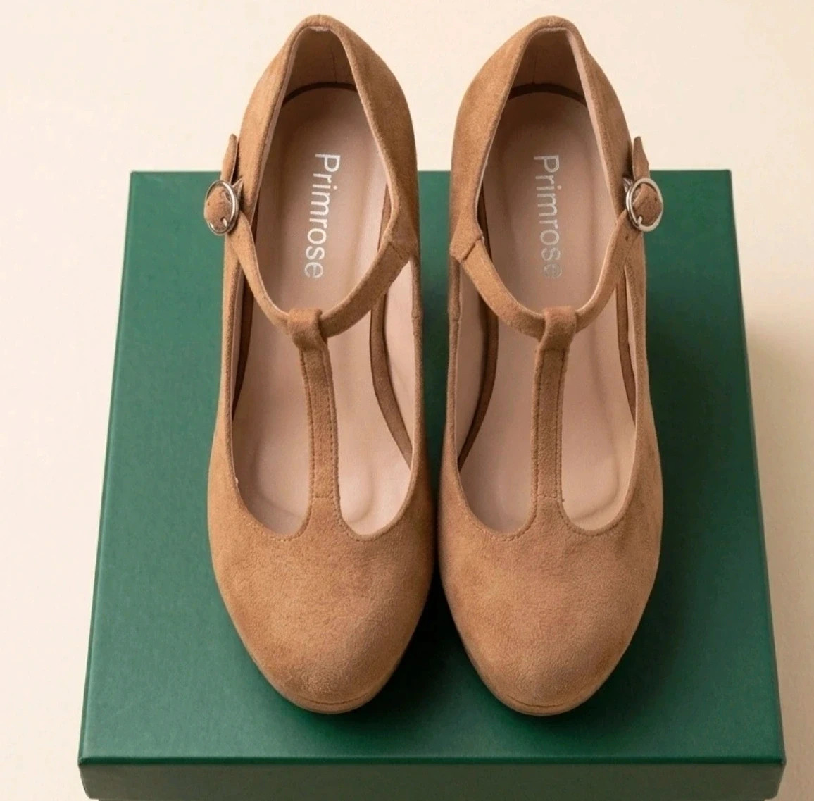 Zapatos Mary Jane Primrose Marrón Camel Coquette Vintage 🤎 – Primrose – taille 37 2