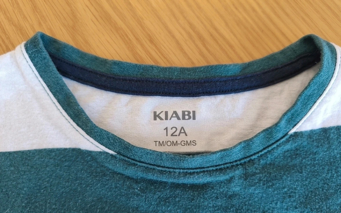 Camiseta Kiabi Rayas Verde y Blanco Niño Talla 12A / 152cm 🌟 – Kiabi – taille 12 ans / 152 cm 4