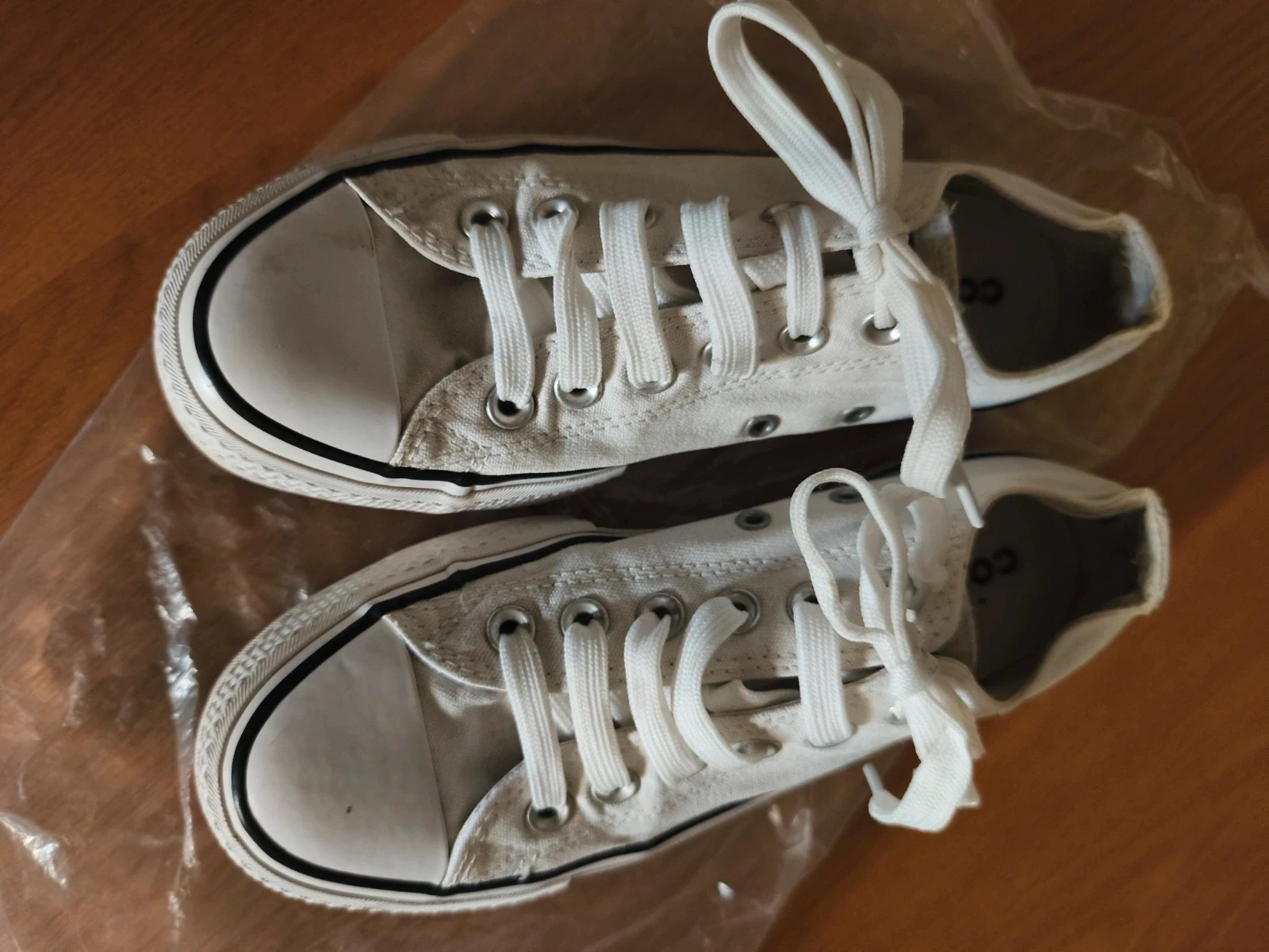 Zapatillas Converse Chuck Taylor All Star Blancas Bajas talla 36,5