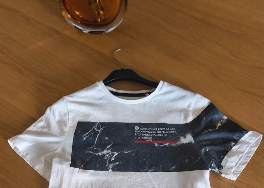 Camiseta Streetwear Aesthetic Blanco/Mármol 🛹 Drop Exclusivo – C&A – taille 13 ans / 158 cm 3