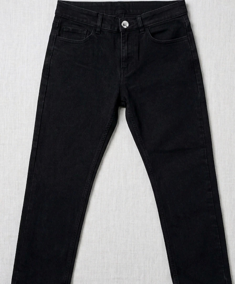 Vaquero Negro Slim Fit Essential Basic (Talla 40) – Lefties – taille M