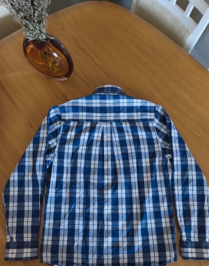 Camisa Gocco Cuadros Azul y Blanco – Gocco – taille 7 ans / 122 cm 3