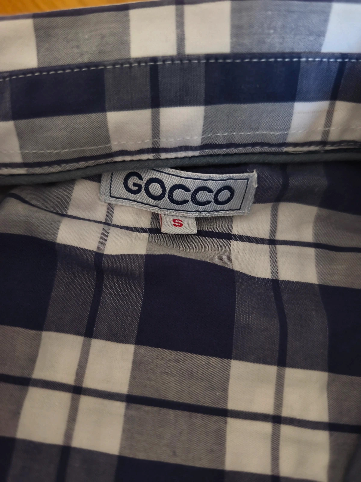 Camisa Gocco Cuadros Azul y Blanco – Gocco – taille 7 ans / 122 cm 4