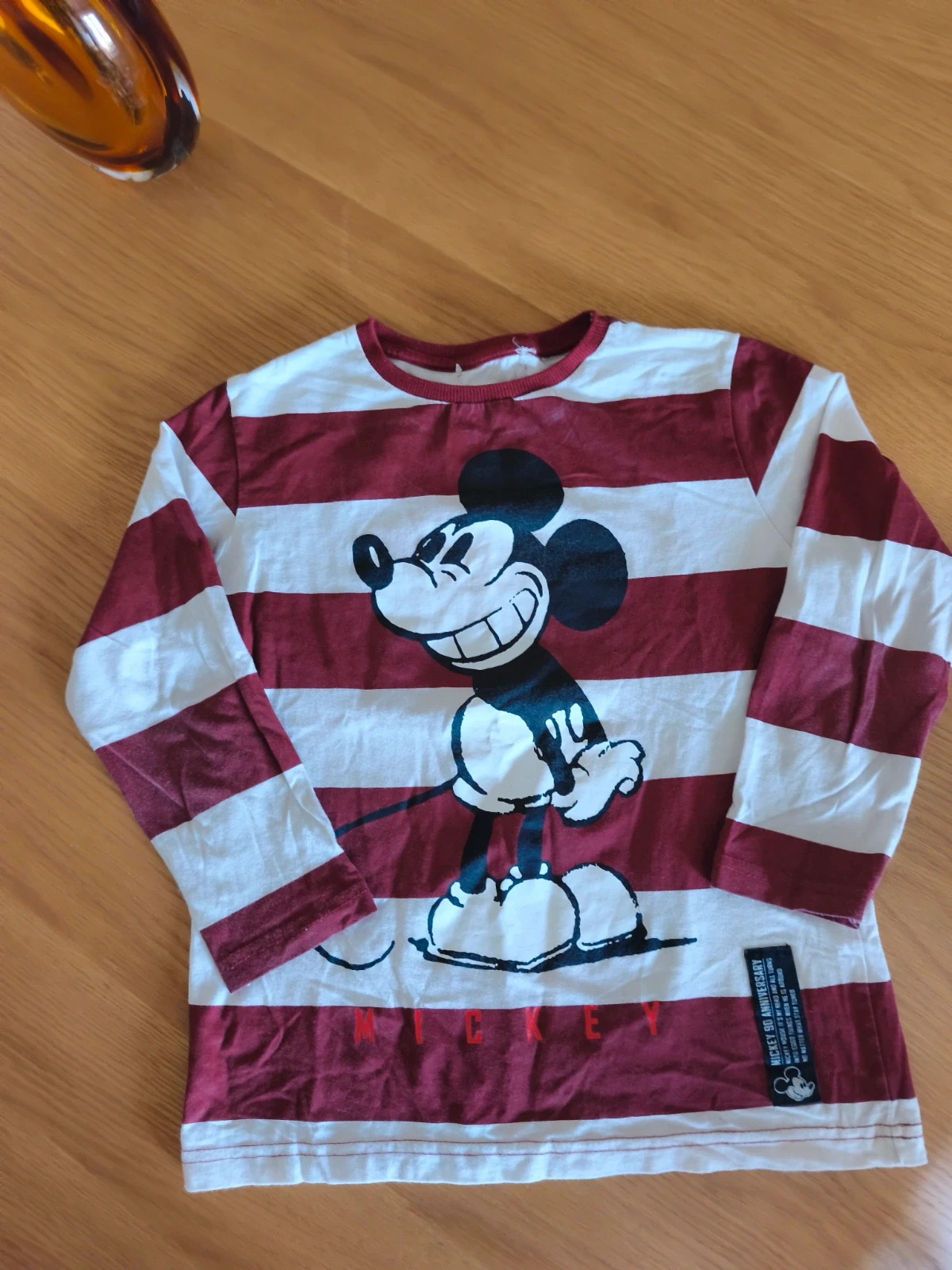 Camiseta Rayas Mickey Mouse Disney Éd. Especial 90 Aniversario