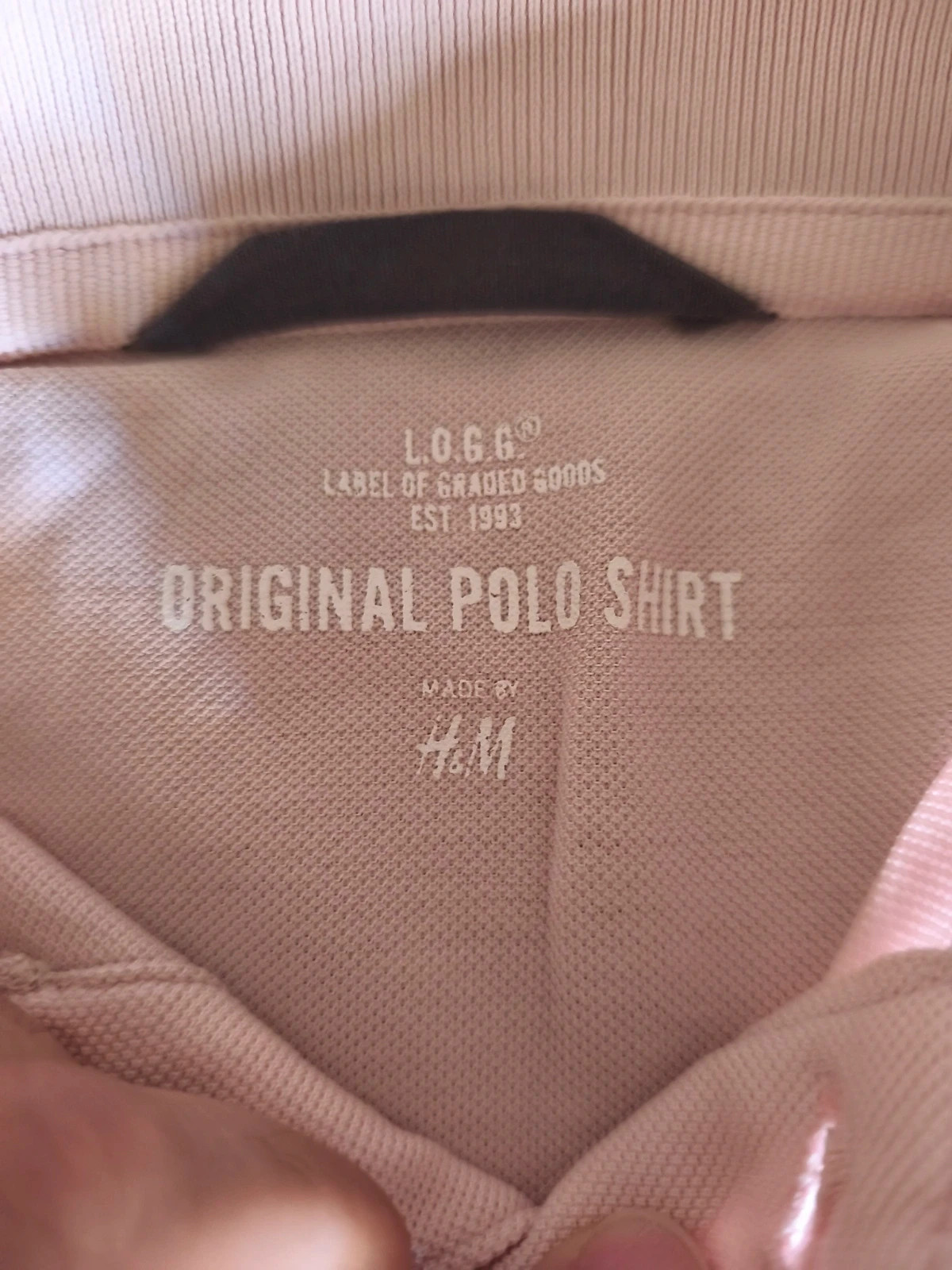 Polo rosa pastel estilo Old Money / Preppy – H&M – taille 9 ans / 134 cm 3