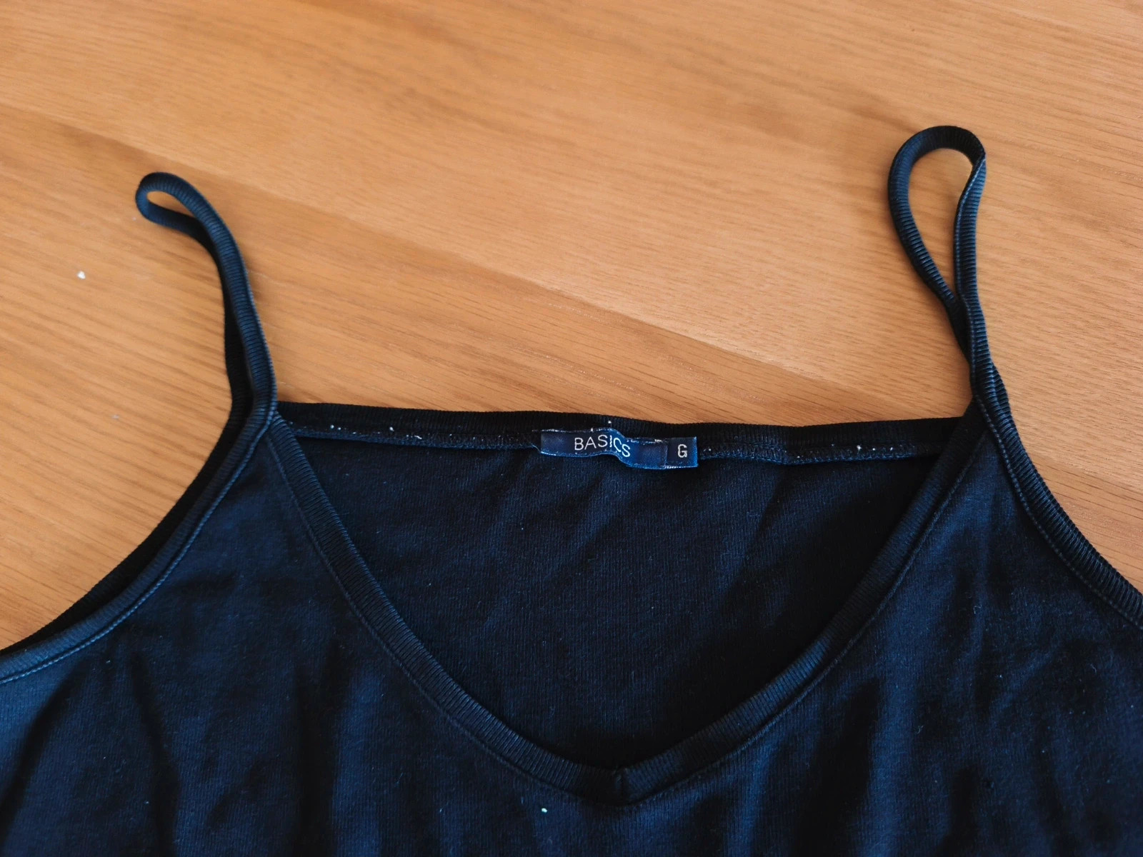 Preciosa camiseta negra de tirantes talla G – Carrefour – taille XL / 42 / 14 2