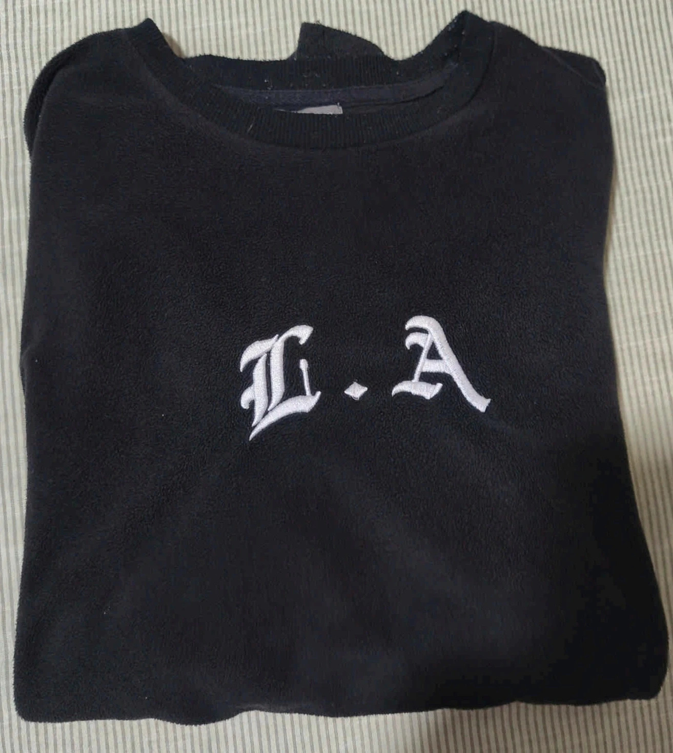 Sudadera Negra L.A.Estilo Streetwear Skater Aesthetic – Primark – taille M 2