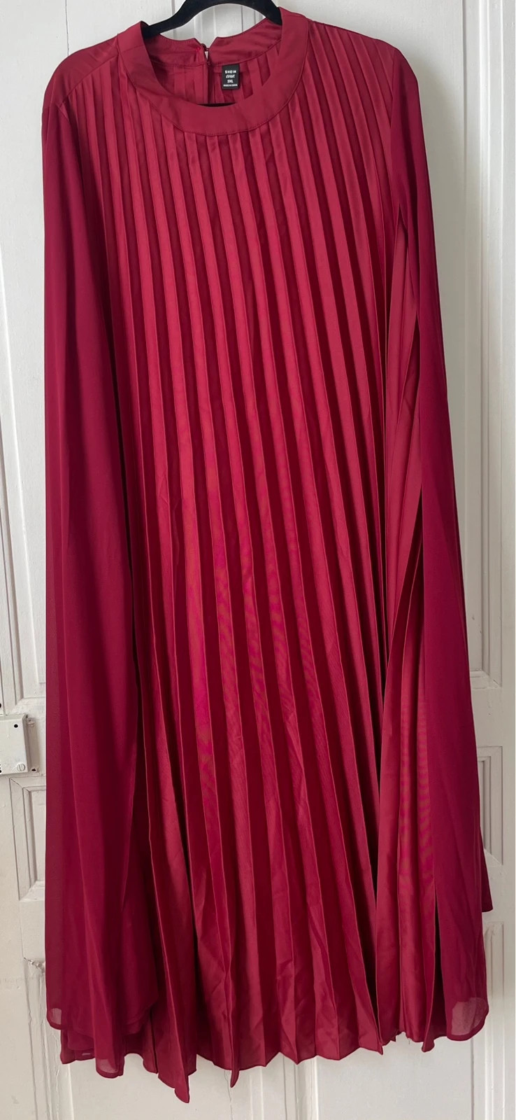 Robe plissée manche ouverte – Shein – taille XXXL / 46 / 18 4