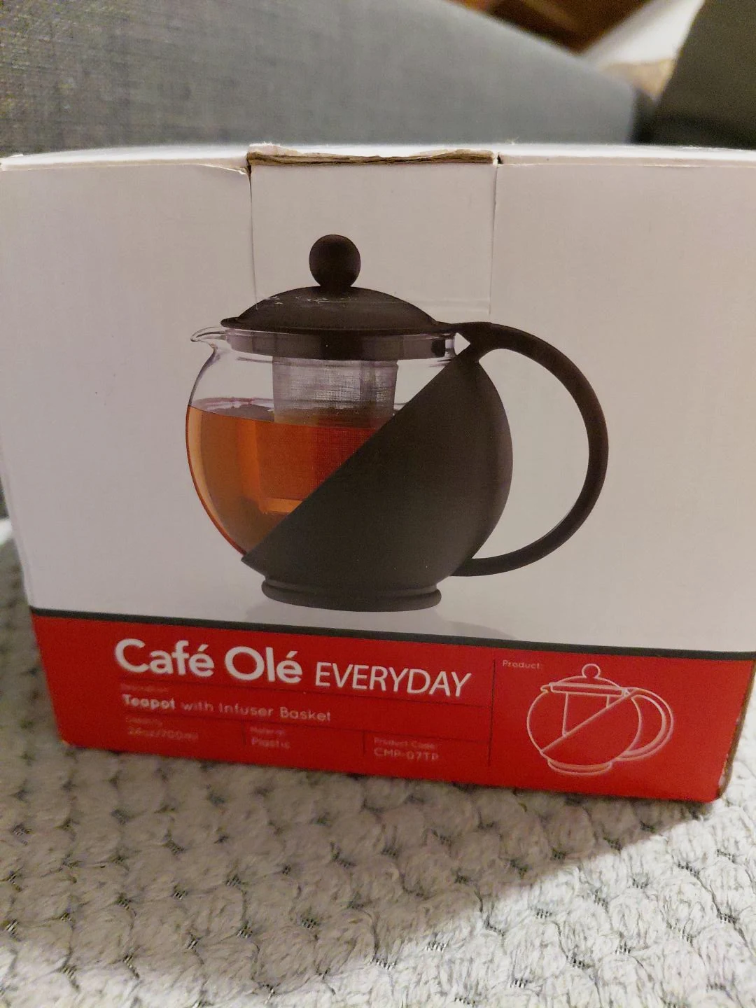 Théière en verre Grunwerg Café Olé Everyday
