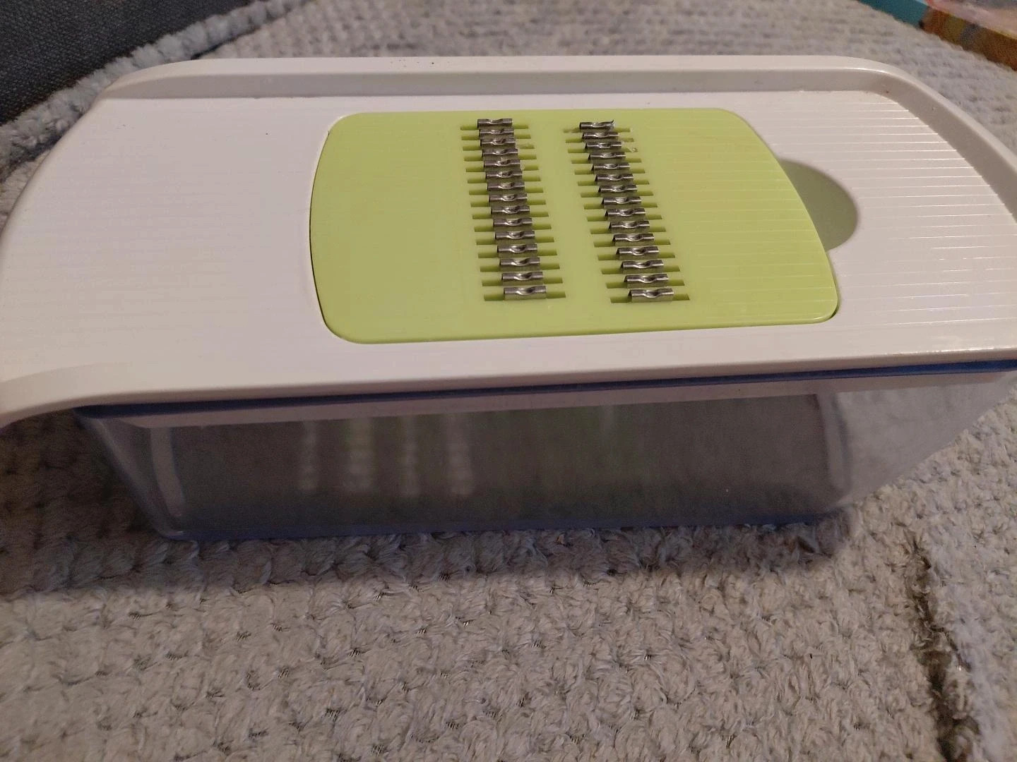 Mandoline de cuisine avec boîte de rangement – Lames interchangeables