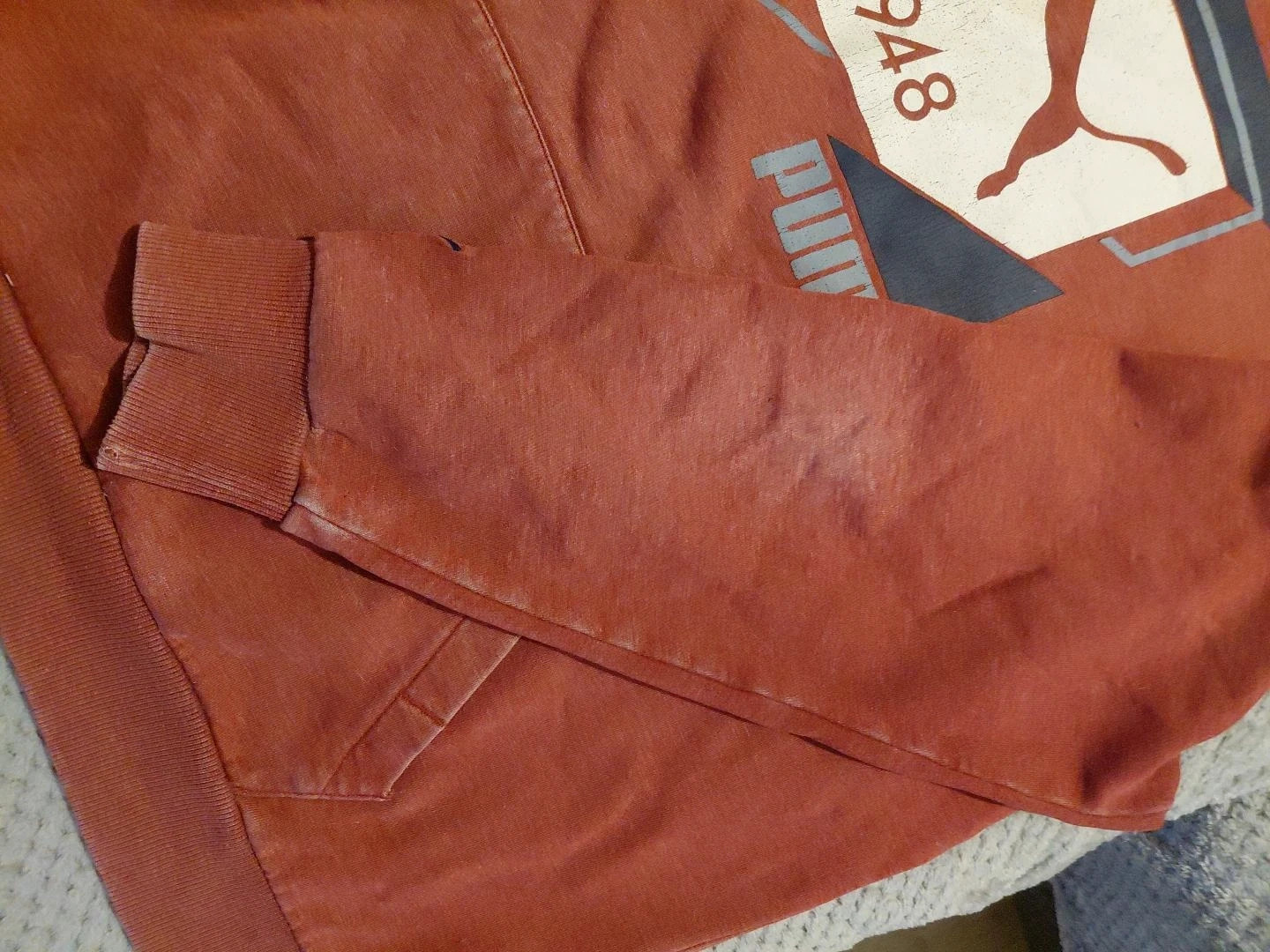 Sweat à capuche Puma homme XL terracotta – Puma – taille XL 5