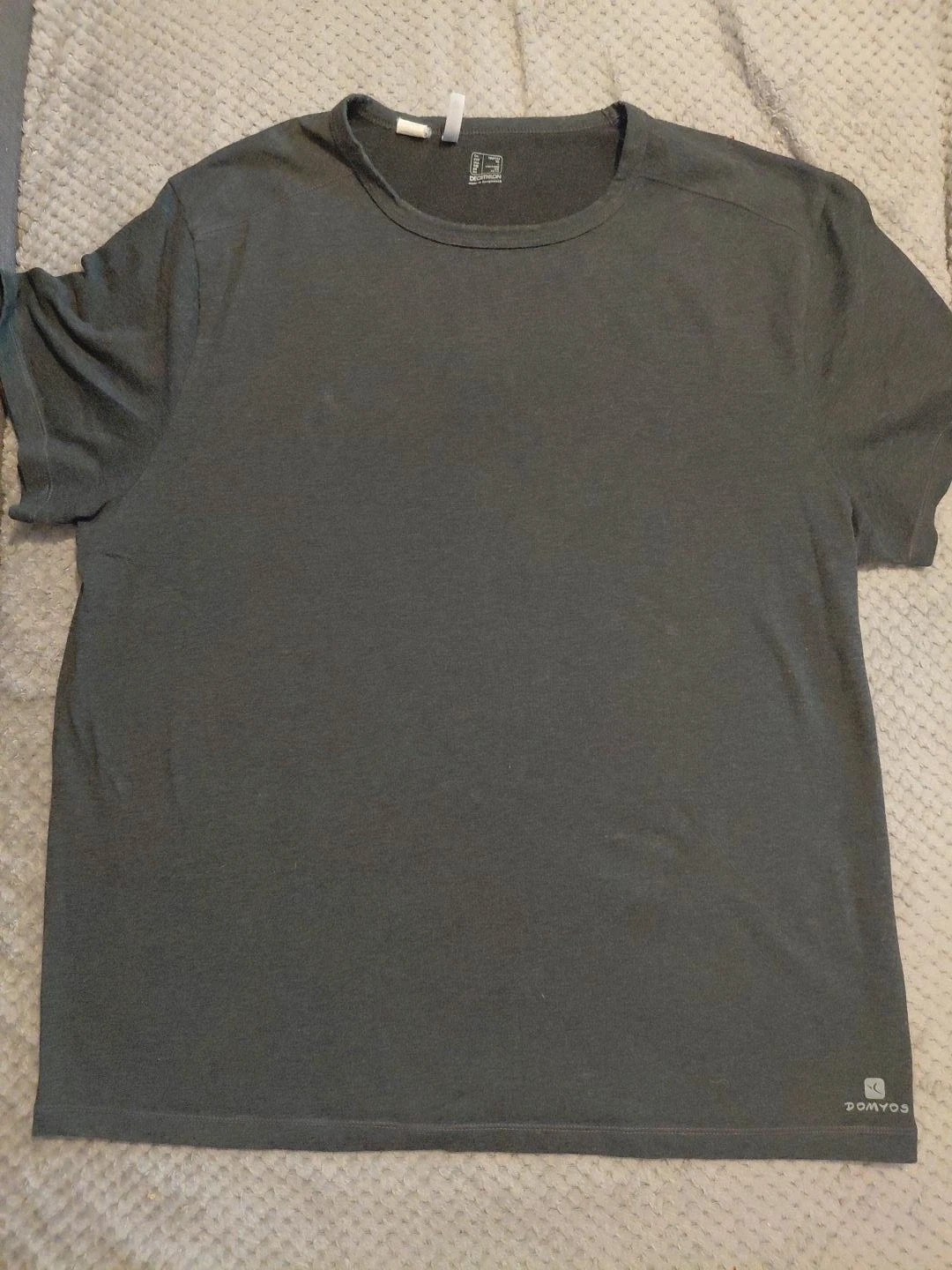 T-shirt homme Decathlon Domyos gris foncé – Decathlon – taille XL 2