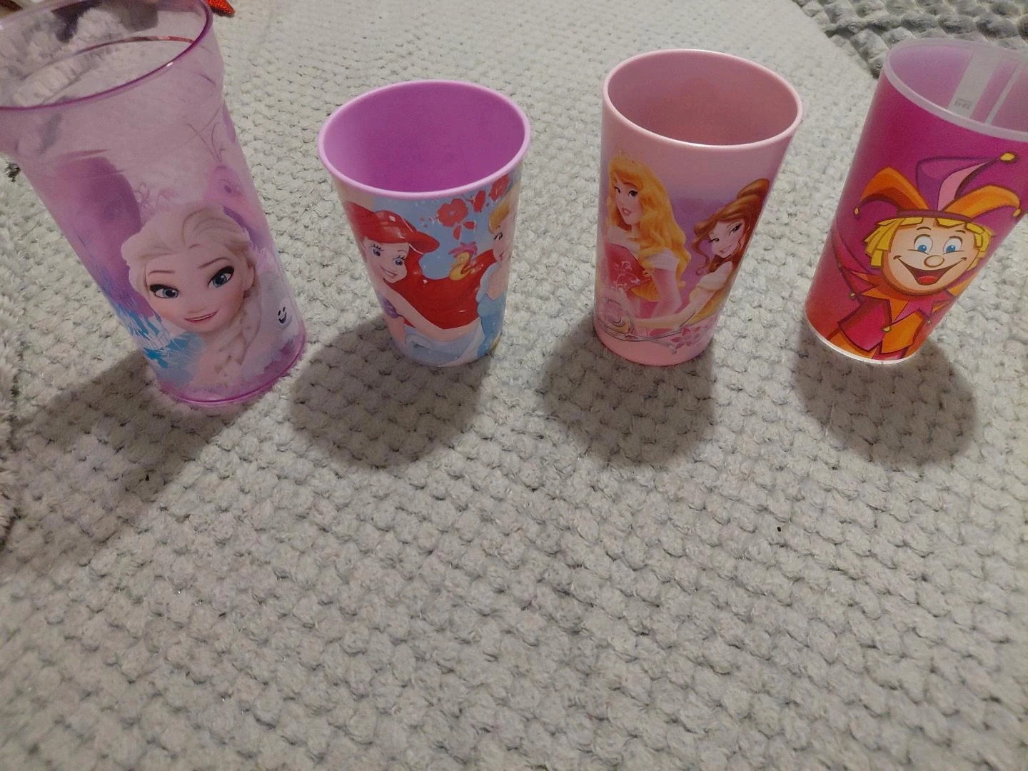 Lot de 4 gobelets enfants Disney