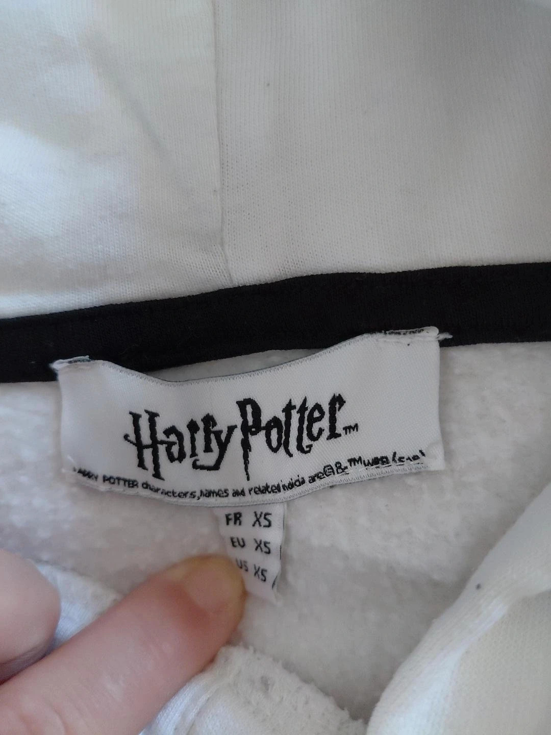 Sweat à capuche court Harry Potter Quidditch – Taille XS – Harry Potter – taille XXS / 32 / 4 4
