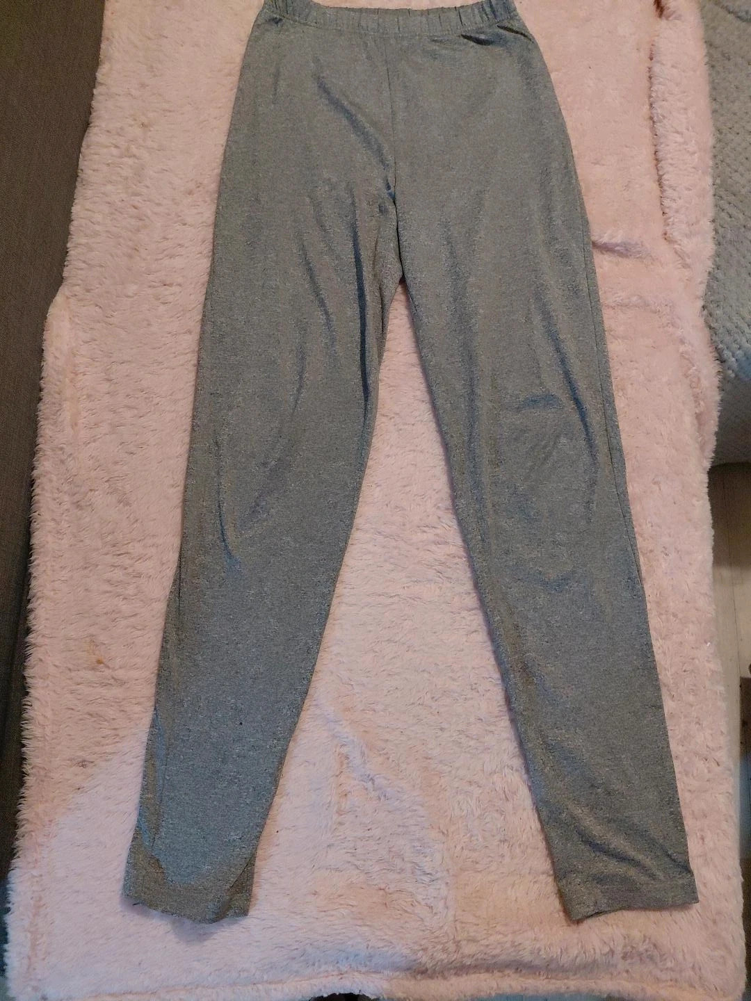 Bas de pyjama gris confortable – coupe droite – Shein – taille S / 36 / 8 2