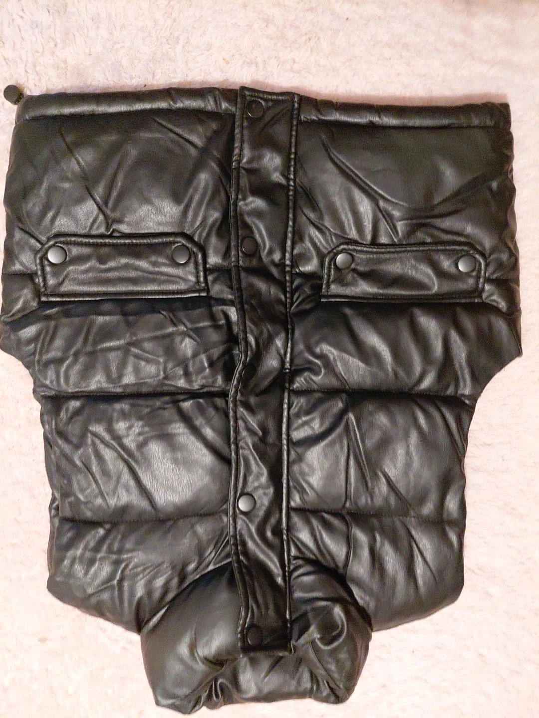 Doudoune sans manches noire matelassée à capuche – Très bon état – Jennyfer – taille XXS / 32 / 4 3