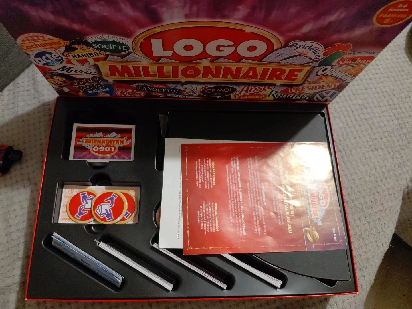 Jeu de société Loto Millionnaire – Complet avec boîte et accessoires – Lansay 2