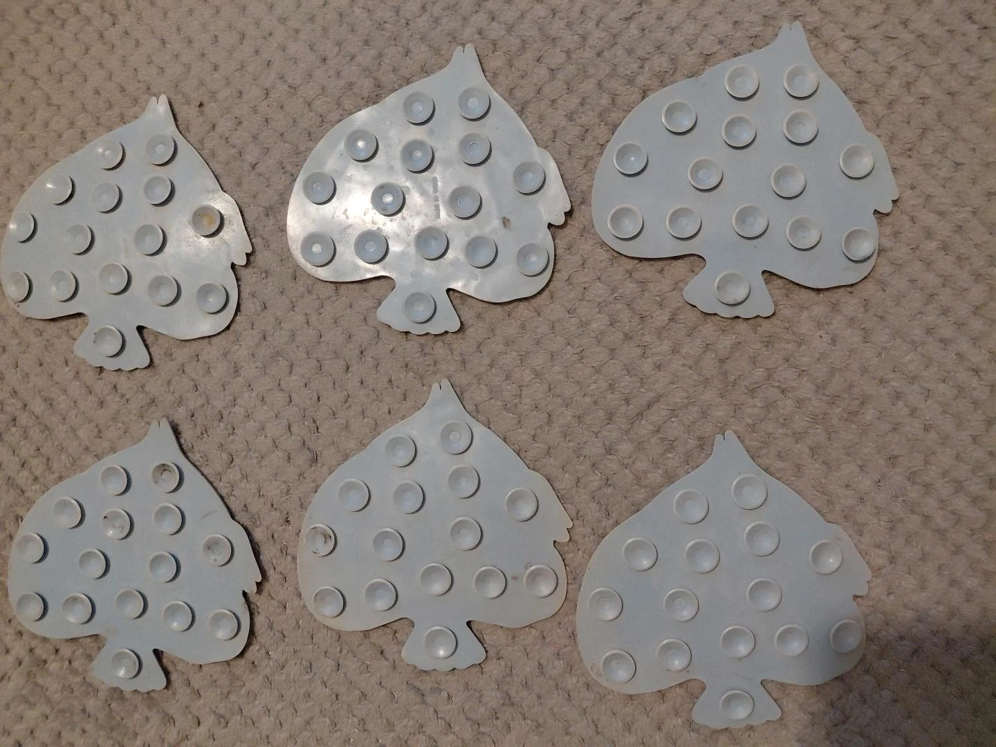 Lot de 6 poissons décoratifs muraux blancs – Déco marine 2