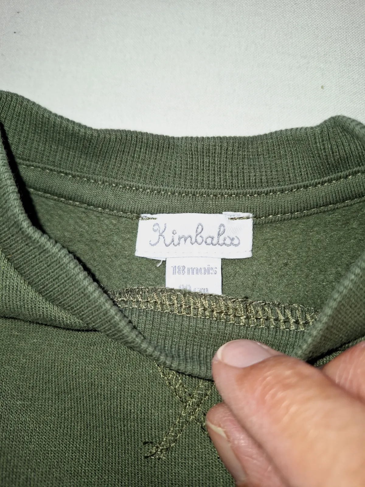 Sweat taille 18mois 80cm kimbaloo – Kimbaloo – taille 18 mois 2