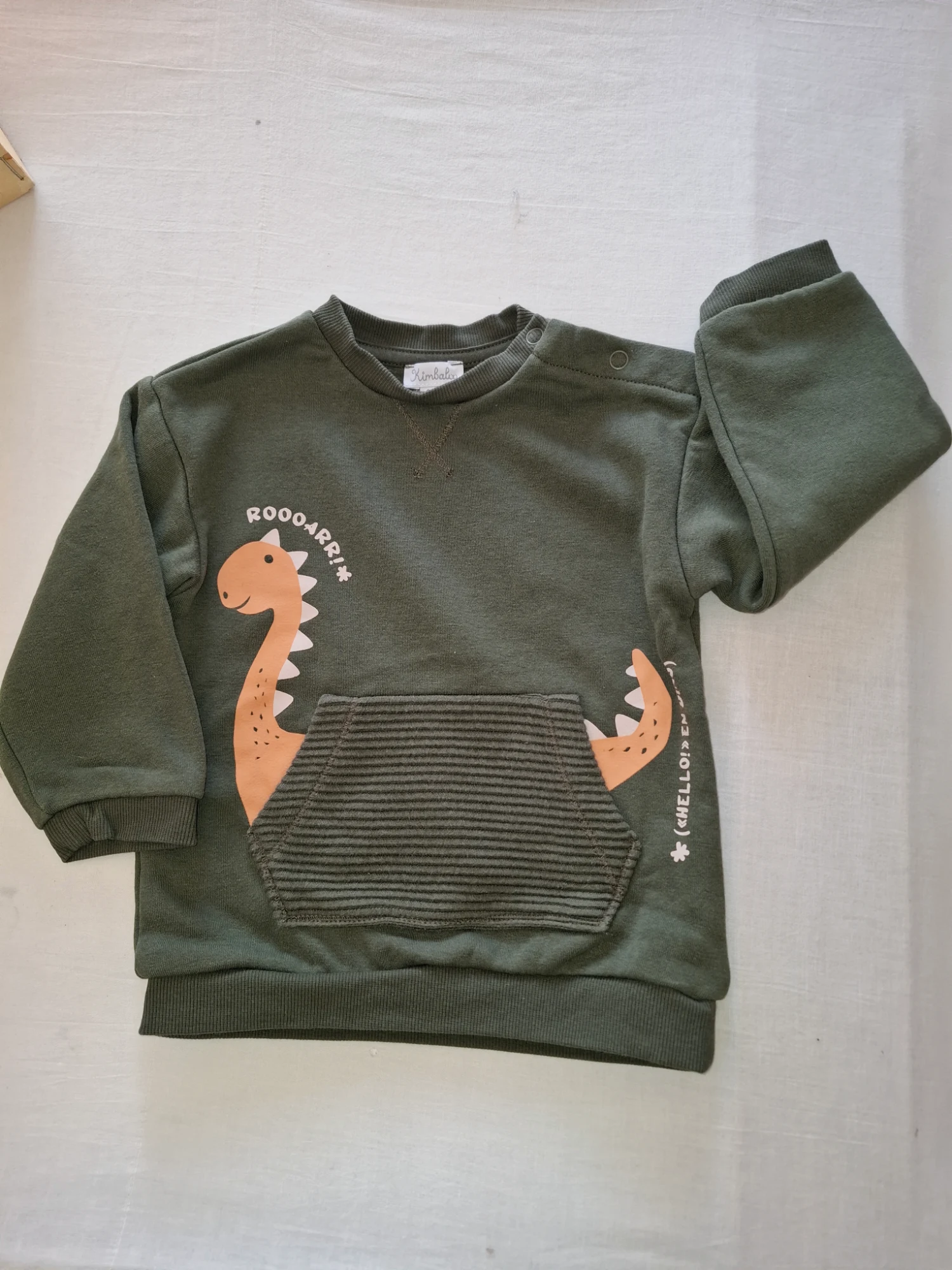 Sweat taille 18mois 80cm kimbaloo