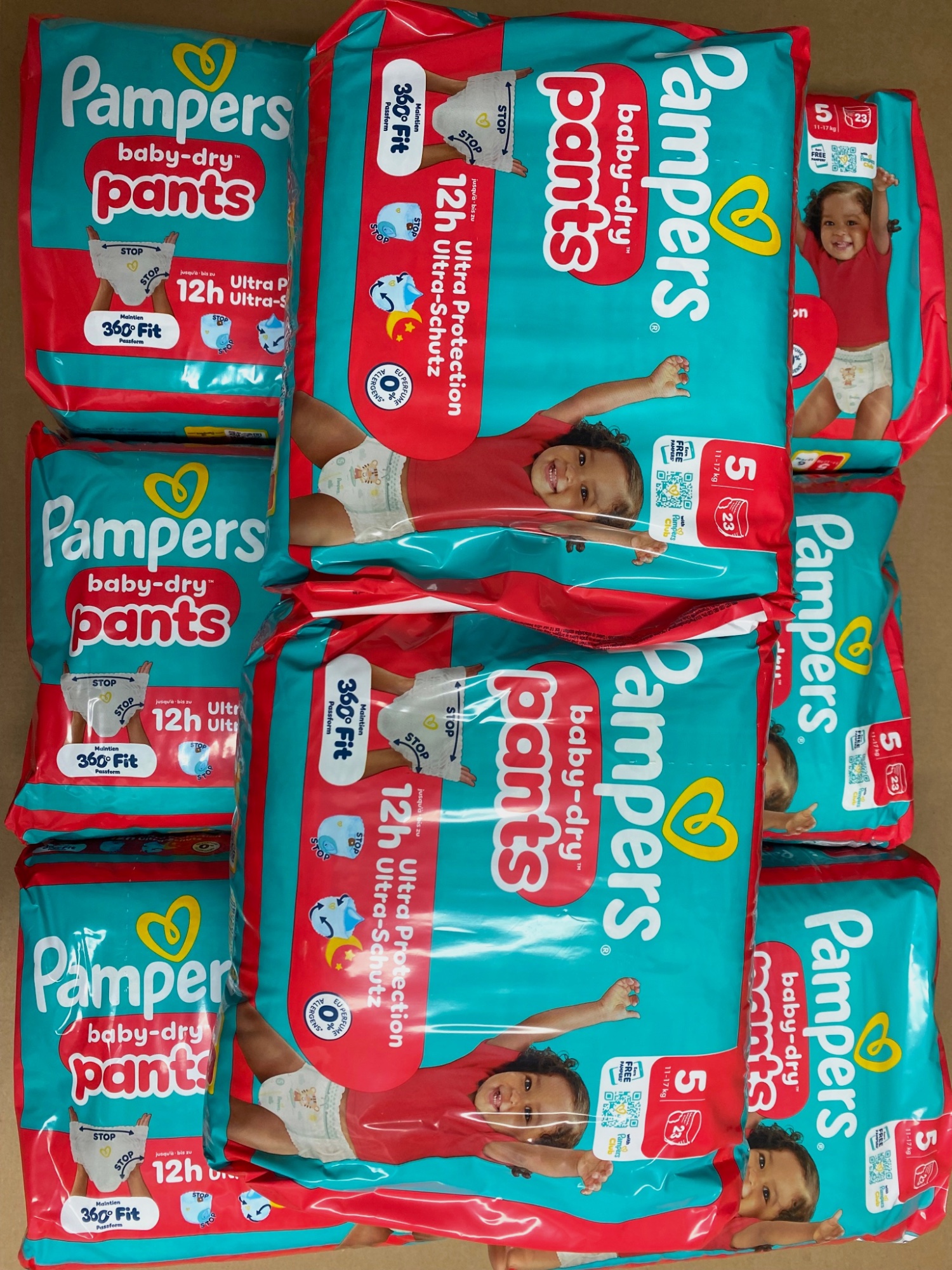 Couche Pampers pants taille 5 ( 184couches )
