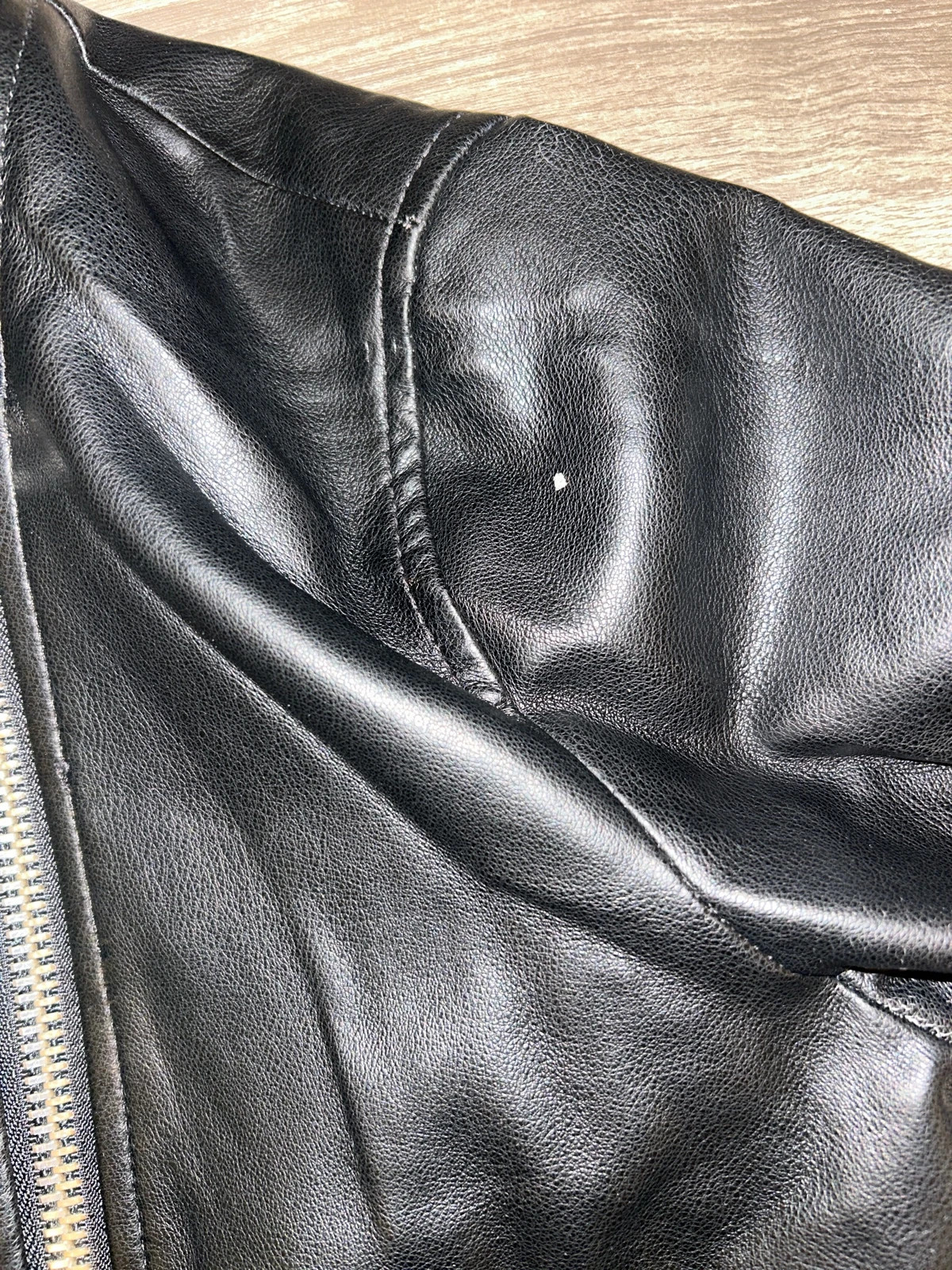 Veste en cuir Stradivarius taille L – Stradivarius – taille L / 40 / 12 3