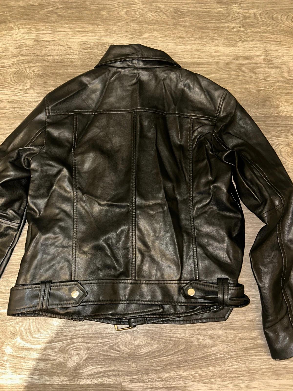 Veste en cuir Stradivarius taille L – Stradivarius – taille L / 40 / 12 5