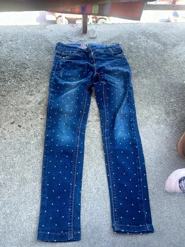 Pantalon à pois NKY taille 7 ans