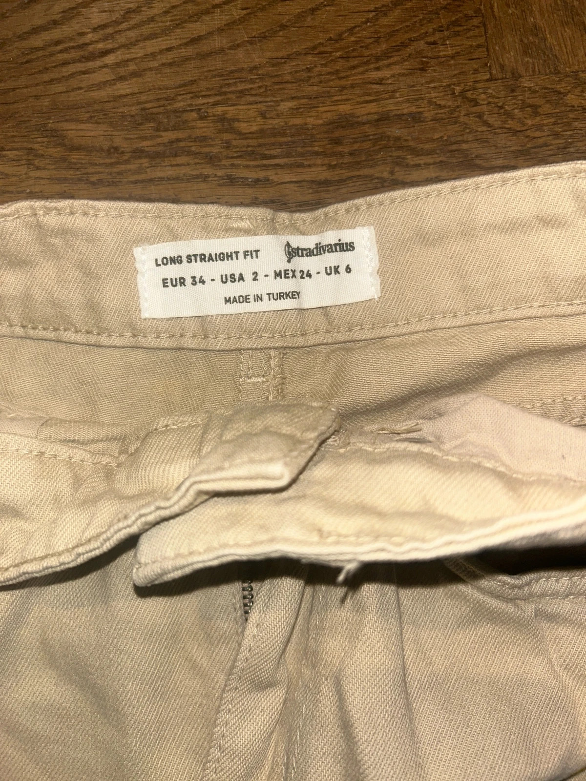 Jean long straight fit Stradivarius taille 34 – Stradivarius – taille XS / 34 / 6 2