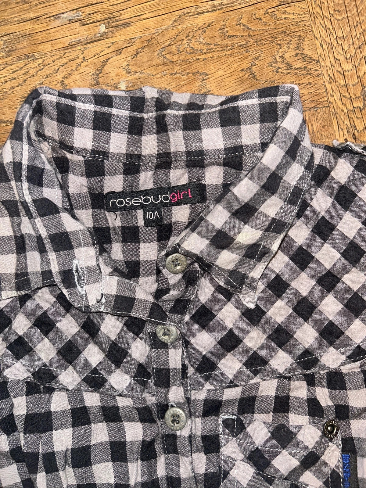 Chemise à carreaux Rosebud taille 10 ans – Rosebudgirl – taille 10 ans / 140 cm 2