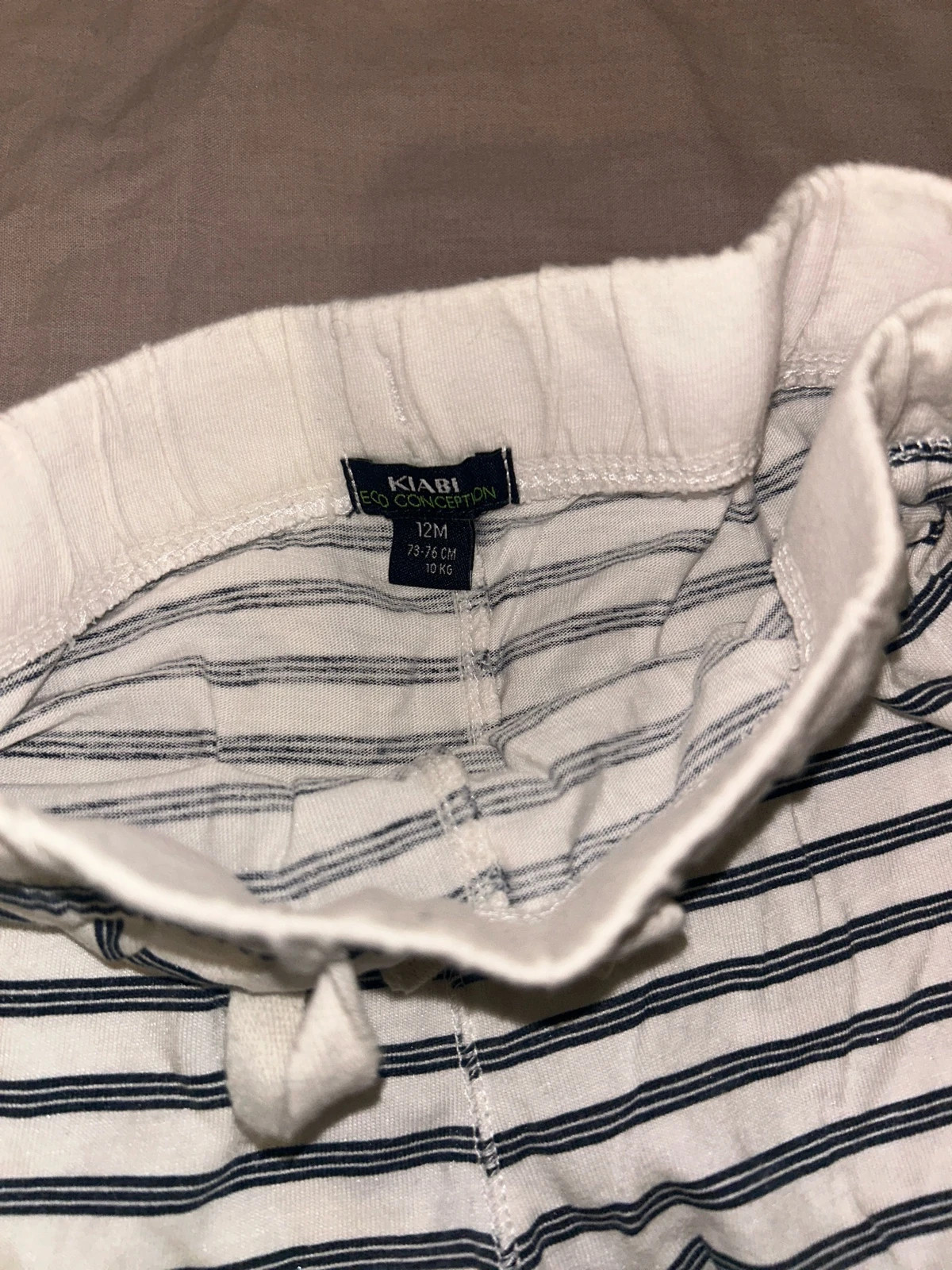 Lot 2 Shorts KIABI 12 mois – Kiabi – taille 9-12 mois / 74 cm 3