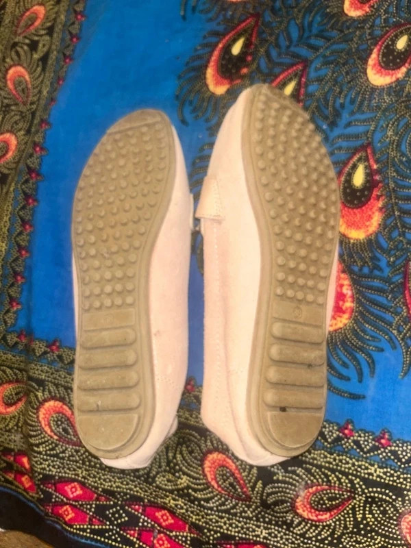 Mocassin Rose poudré taille 38 en Daim – Walkx – taille 38 3