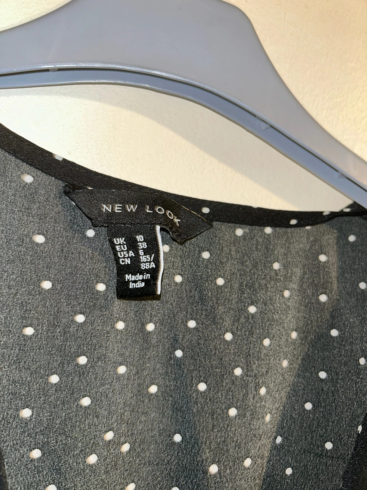 Mini robe à pois été New Look – New Look – taille M / 38 / 10 5