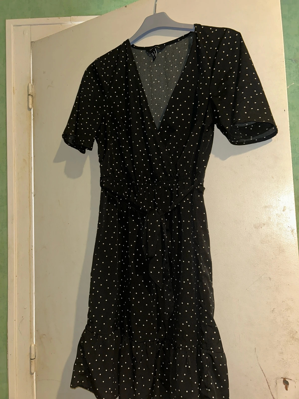 Mini robe à pois été New Look
