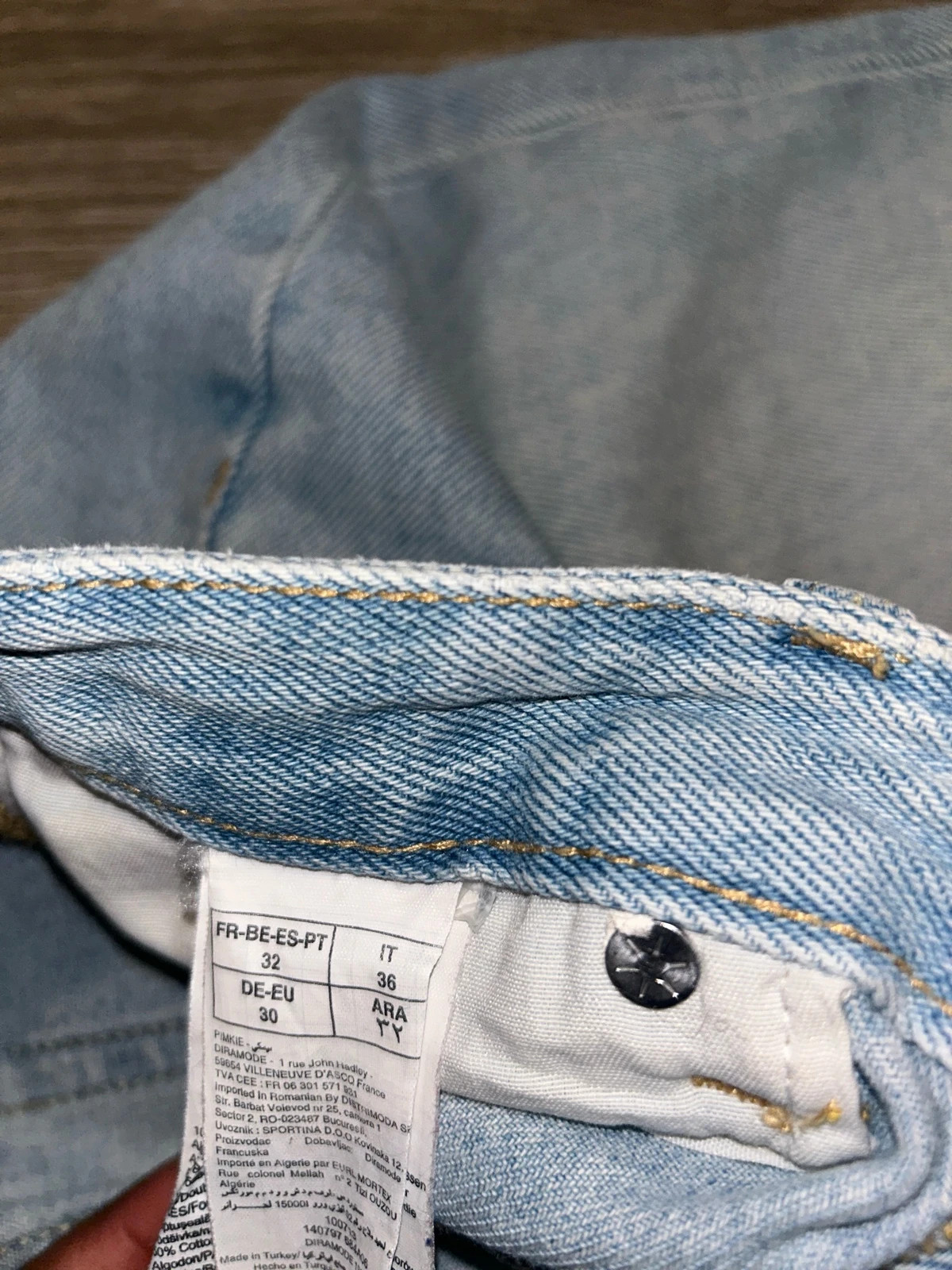 Jean bleu pimkie taille 32 – Pimkie – taille XXS / 32 / 4 3
